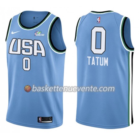 Maillot Basket Boston Celtics Jayson Tatum 0 Nike 2019 Rising Star Swingman - Homme